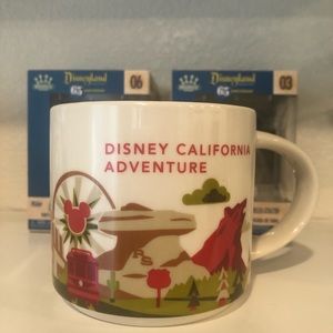 Disney California Adventure Starbucks mug
